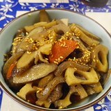 根菜のイトコン豚煮